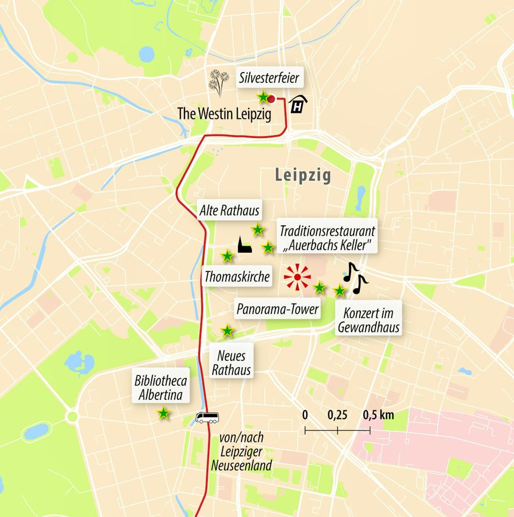 Ihre Reiseroute – © Eberhardt TRAVEL