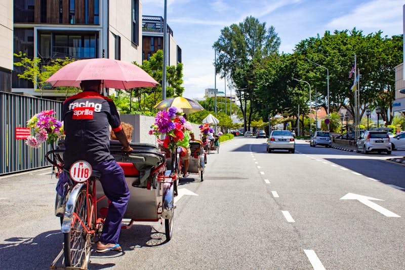 Rikscha-Tour in Georgetown auf der Insel Penang - ©Vivien Fiedler - Eberhardt TRAVEL