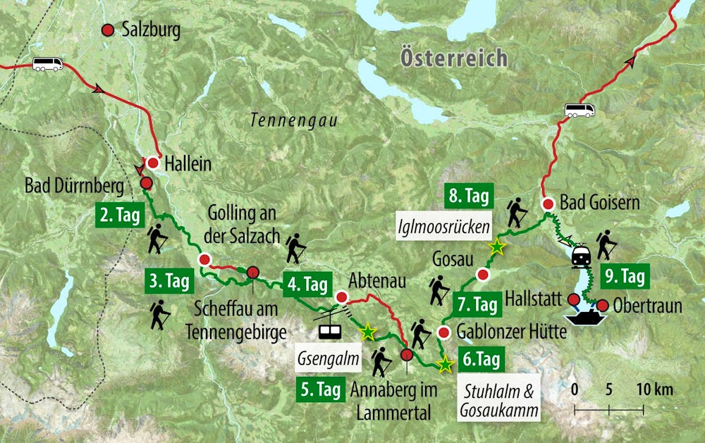Ihre Reiseroute – © Eberhardt TRAVEL