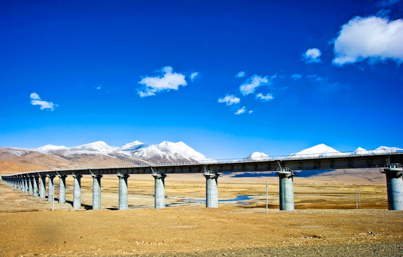 Strecke der Tibet-Bahn - ©wenbilly - stock.adobe.com