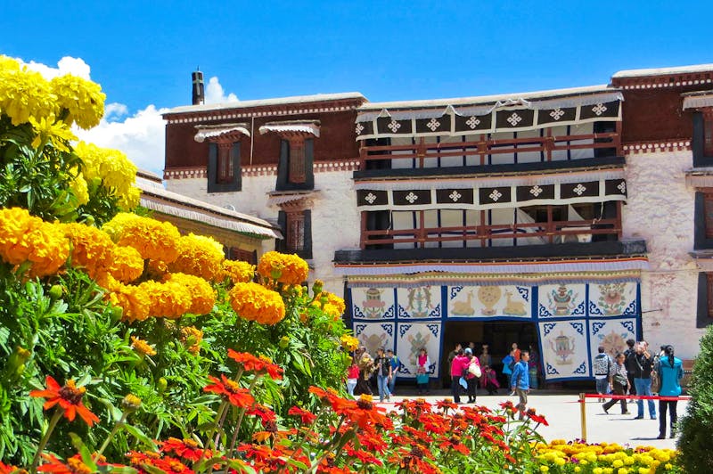 Besuch des Potala Palastes in Lhasa - ©Annette Weise - Eberhardt TRAVEL