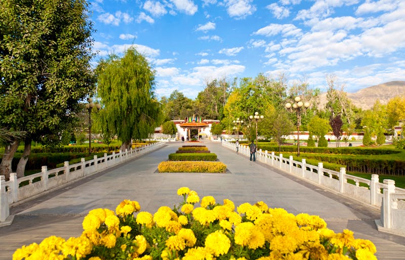 Sommerpalast Norbulingka in Lhasa - ©ping han - stock.adobe.com