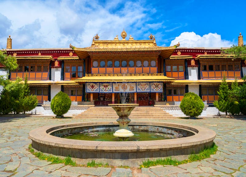 Sommerpalast Norbulingka in Lhasa - ©silverfox999 - stock.adobe.com