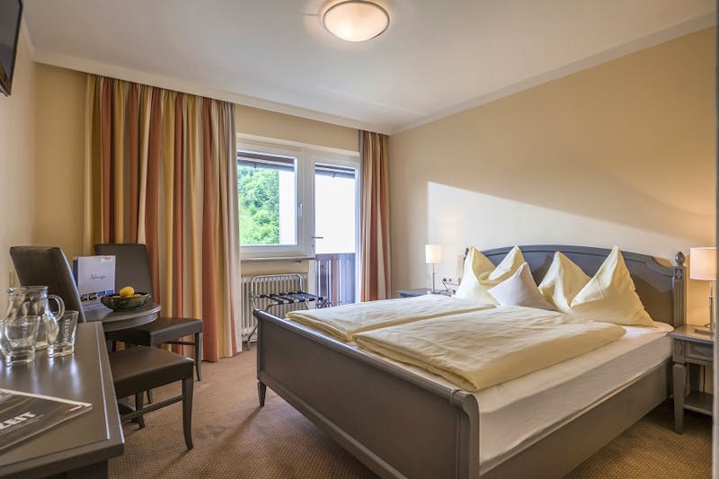 Zimmerbeispiel Doppelzimmer ohne Balkon Sporthotel Austria – ©Sporthotel Austria
