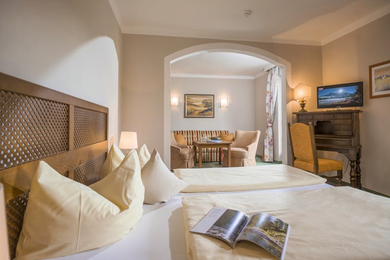 Zimmerbeispiel Juniorsuite Sporthotel Austria – ©Sporthotel Austria