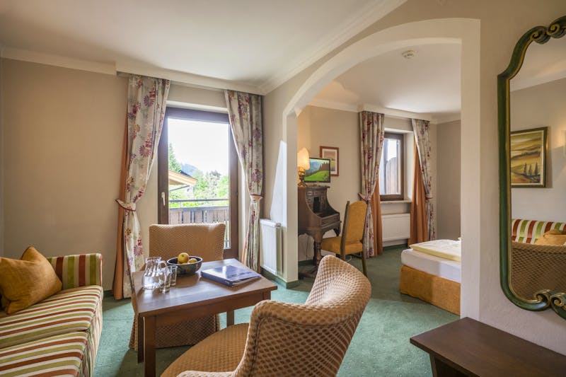 Zimmerbeispiel Juniorsuite Sporthotel Austria – ©Sporthotel Austria