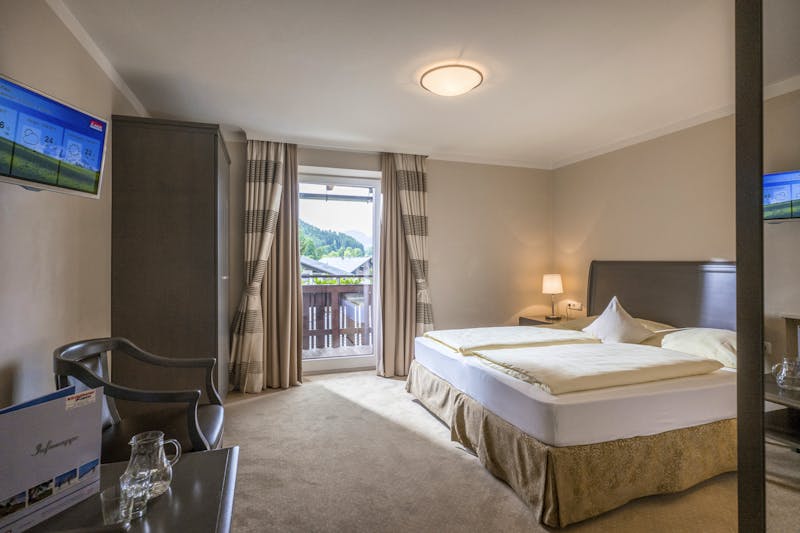 Zimmerbeispiel Doppelzimmer ohne Balkon Sporthotel Austria – ©Sporthotel Austria