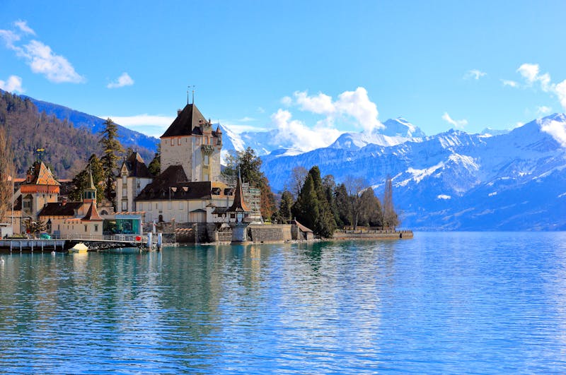 Schloss Oberhofen am Thunersee in der Schweiz - ©eugen_z - stock.adobe.com