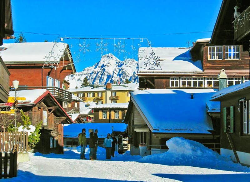 Mürren in der Schweiz - ©Annette Weise - Eberhardt TRAVEL