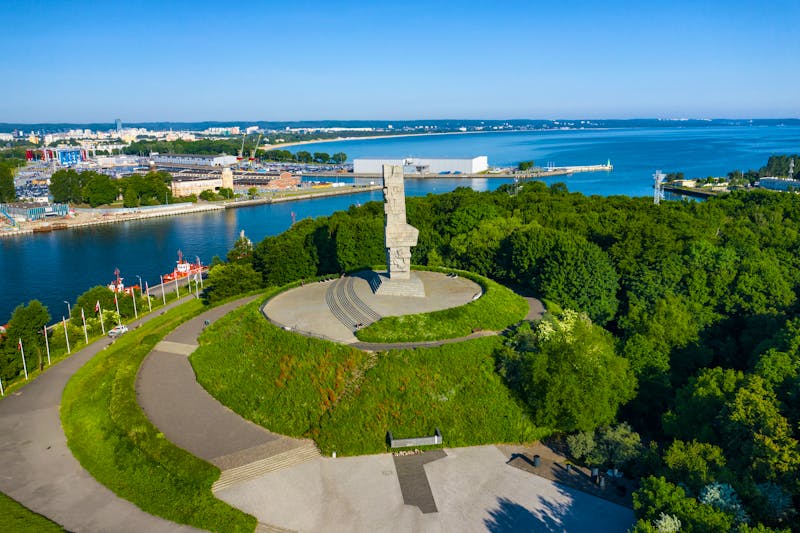 Luftaufnahme Monument Verteidiger der Küste, Gdansk Distrikt in Polen - ©Curioso.Photography - stock.adobe.com