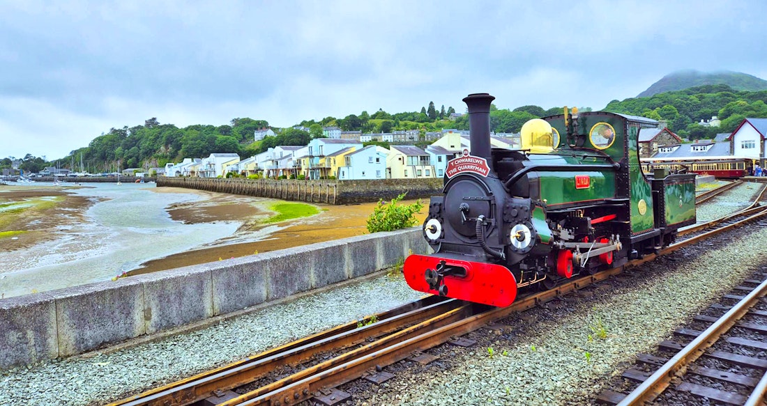 Ffestiniog Railway in Porthmadog - Wales – © Sinah Witzig - Eberhardt TRAVEL
