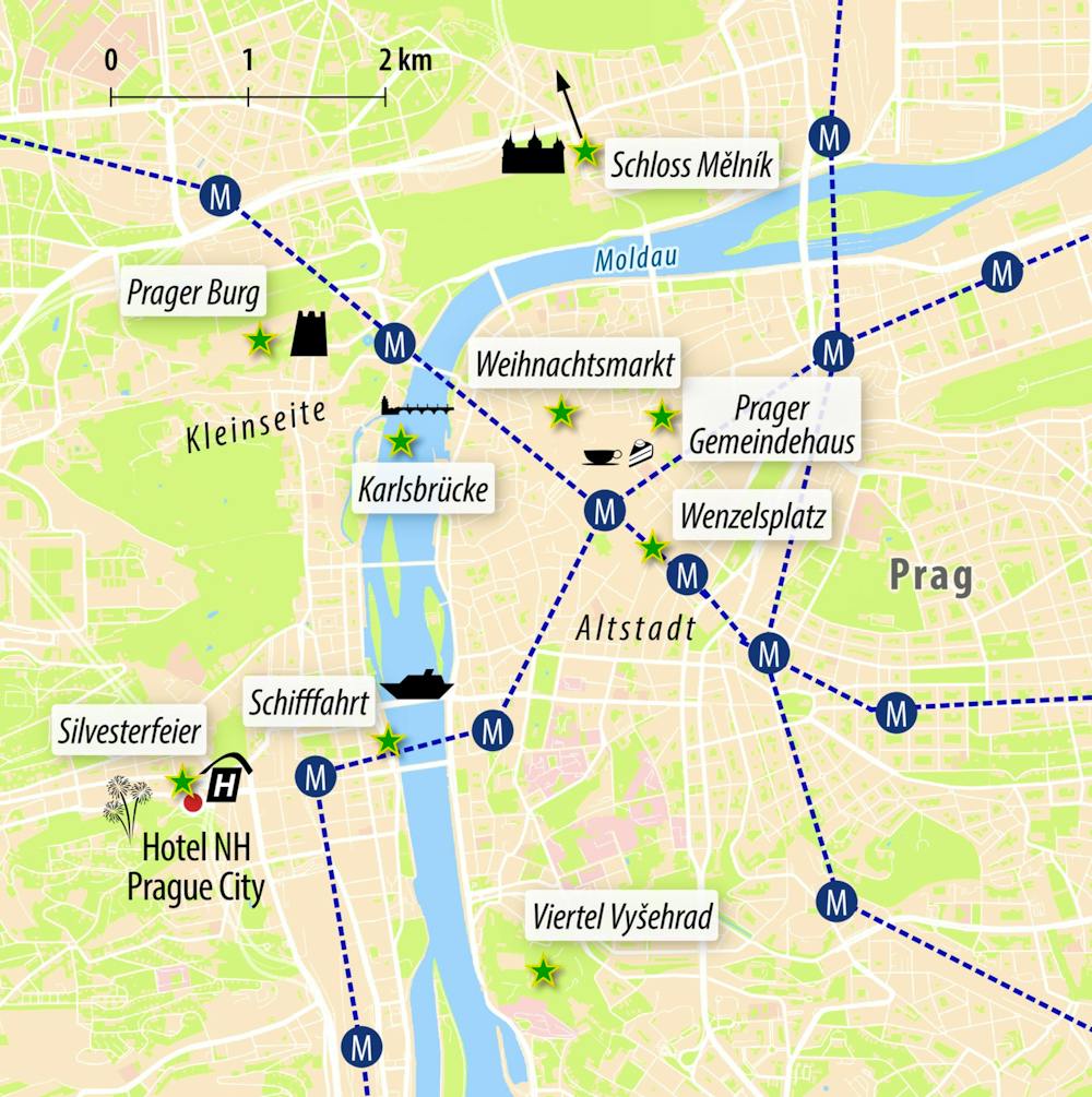 Ihre Reiseroute – © Eberhardt TRAVEL