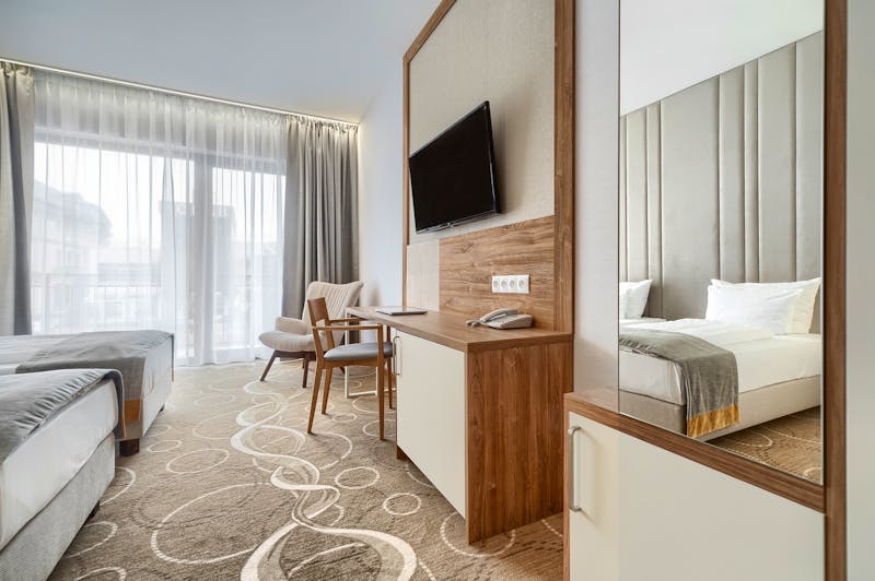 Zimmerbeispiel im Hotel Platino Mare – ©IdeaSpa