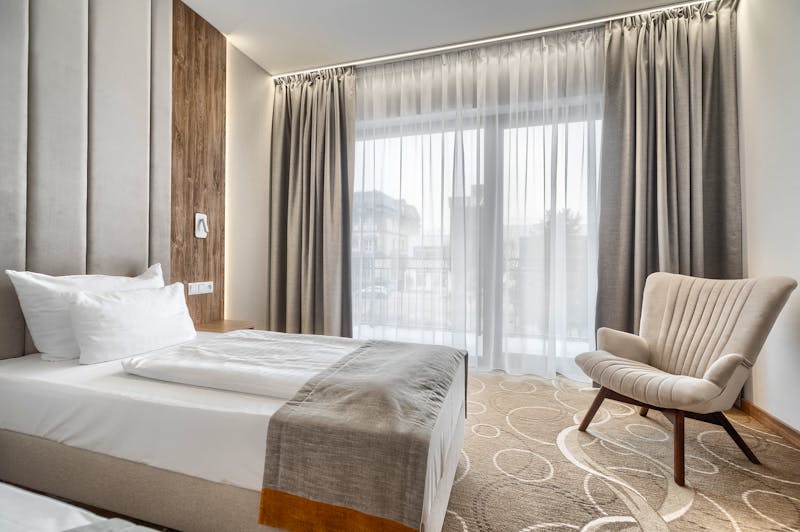 Zimmerbeispiel im Hotel Platino Mare – ©IdeaSpa
