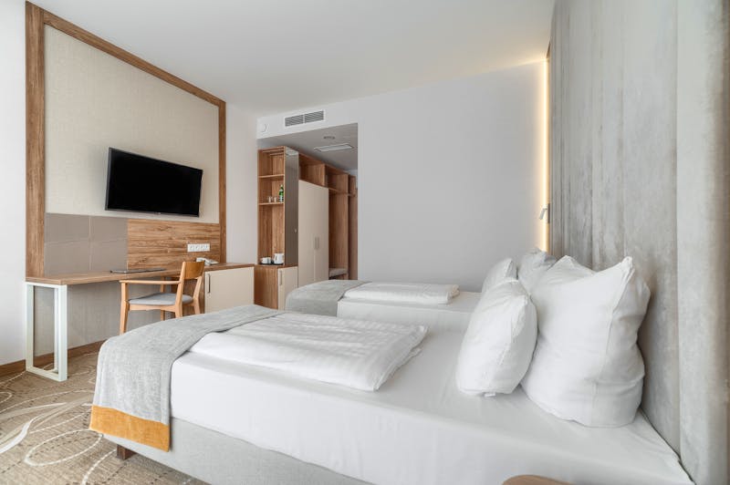 Zimmerbeispiel im Hotel Platino Mare – ©IdeaSpa