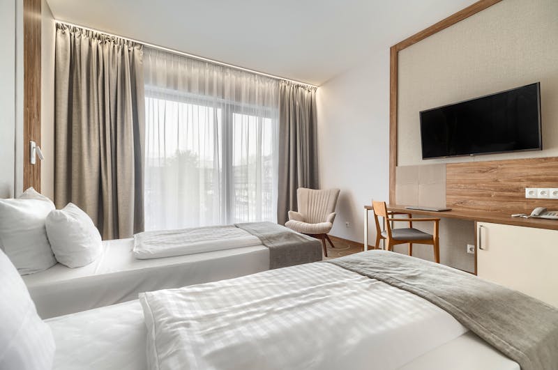 Zimmerbeispiel im Hotel Platino Mare – ©IdeaSpa