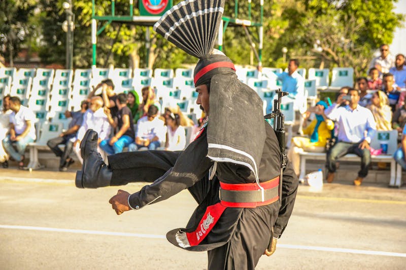 Pakistanische Ranger an Wagah-Grenze in Lahore, Pakistan - ©Mikhail - stock.adobe.com