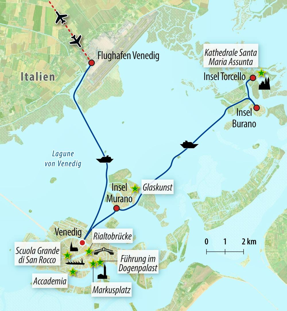 Ihre Reiseroute – © Eberhardt TRAVEL