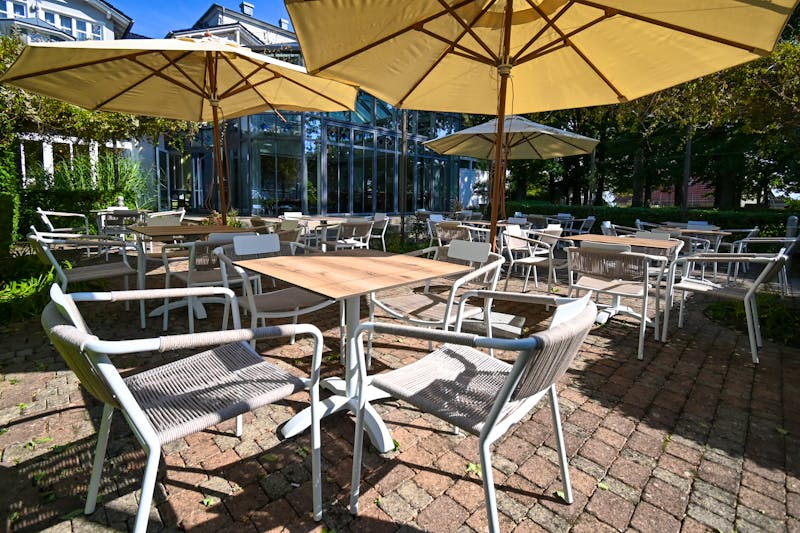 Frühstücksterrasse Vju Hotel Rügen – ©Vju Hotel Rügen