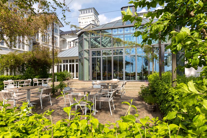 Frühstücksterrasse Vju Hotel Rügen – ©Vju Hotel Rügen