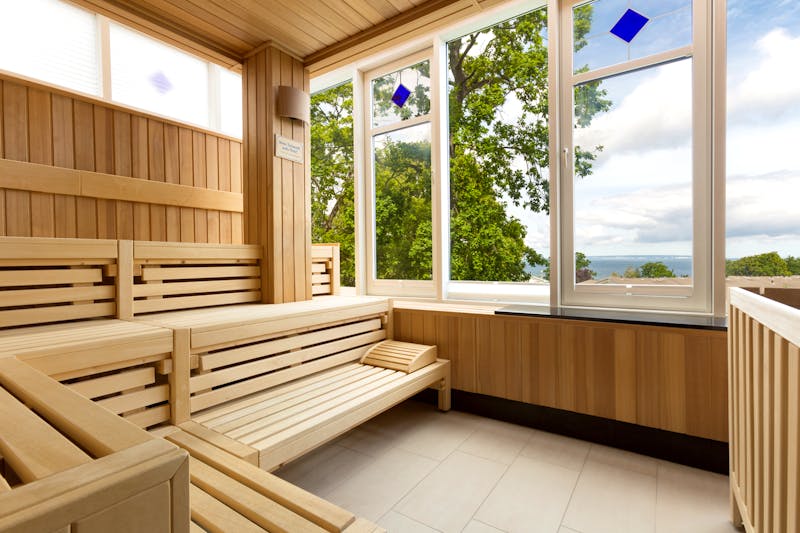 Sauna-mit-Meerblick Vju Hotel Rügen – ©Vju Hotel Rügen