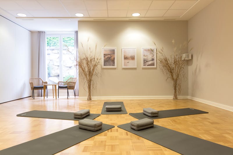 Yogaraum Vju Hotel Rügen – ©Vju Hotel Rügen