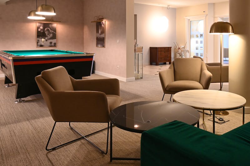 Billard Lounge Vju Hotel Rügen – ©Vju Hotel Rügen