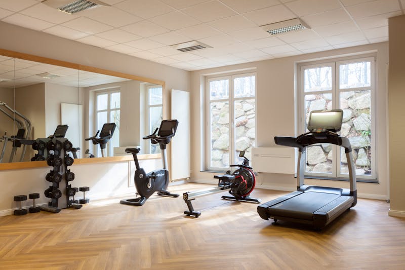Fitnessraum Vju Hotel Rügen – ©Photographer: Henrike Schunck