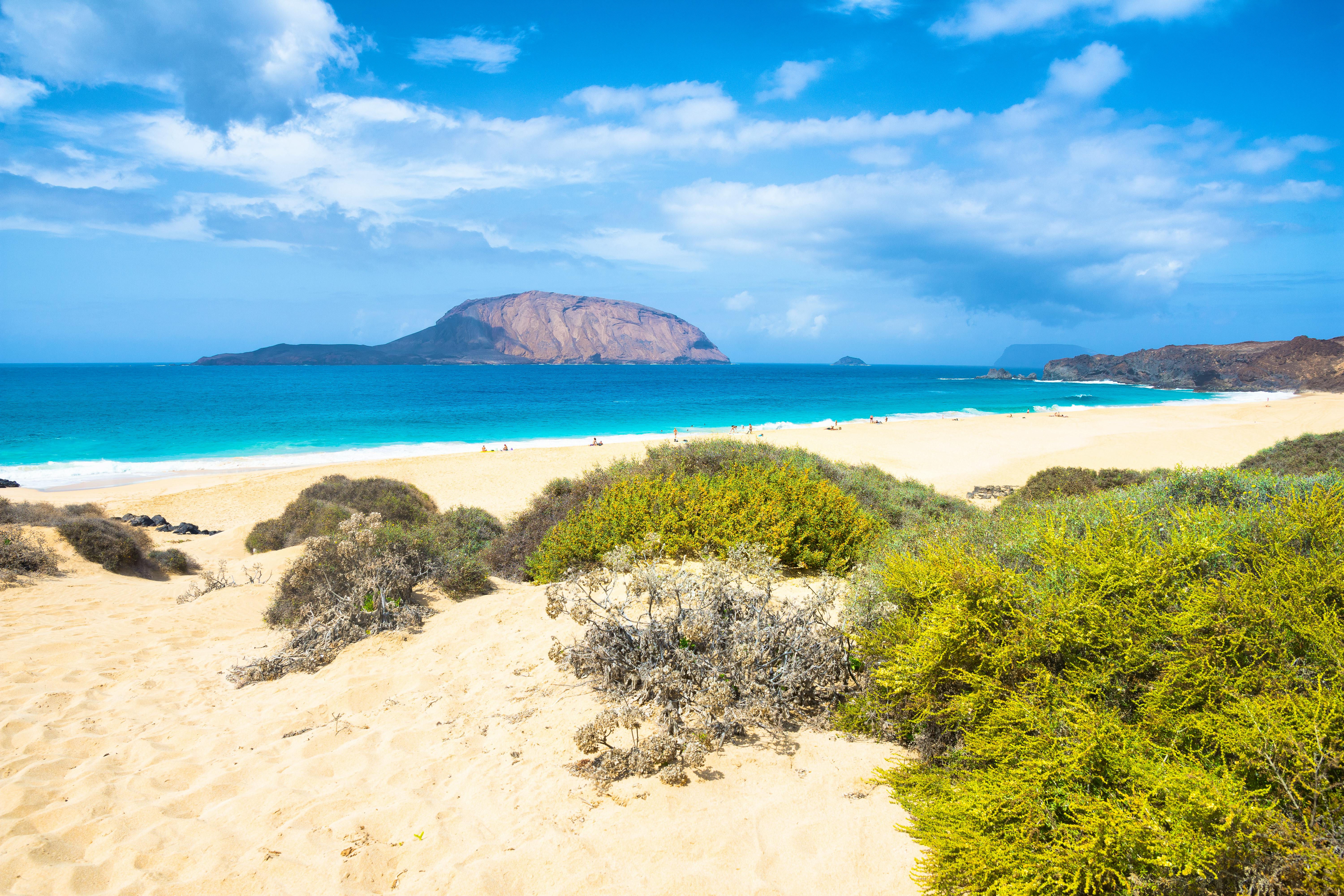 Strand auf der Kanareninsel La Graciosa - &copy;Nido Huebl - stock.adobe.com