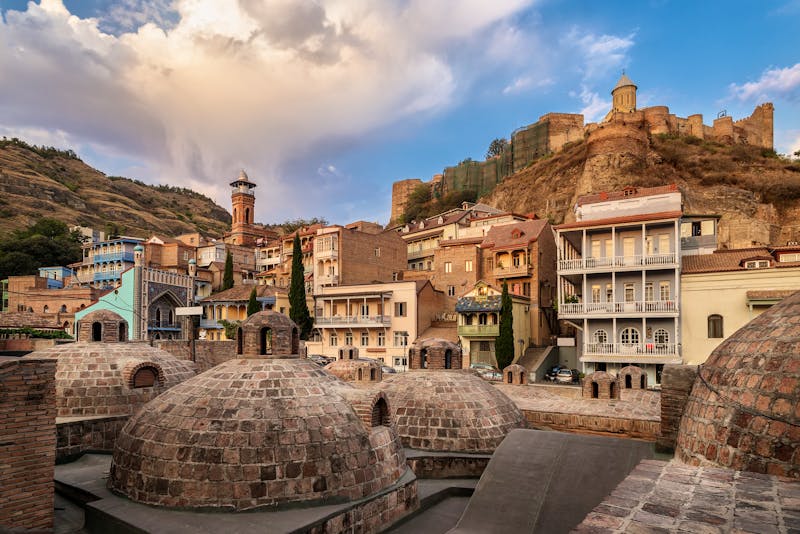 Orbeliani-Schwefelbadgebäudes in Tbilisi, Georgien - ©KOSIM - stock.adobe.com