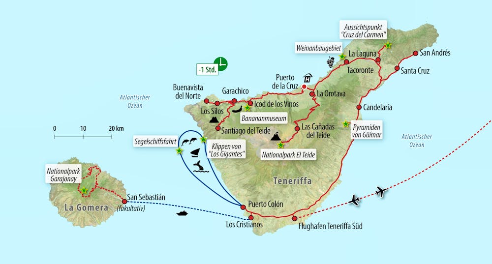 Ihre Reiseroute – © Eberhardt TRAVEL