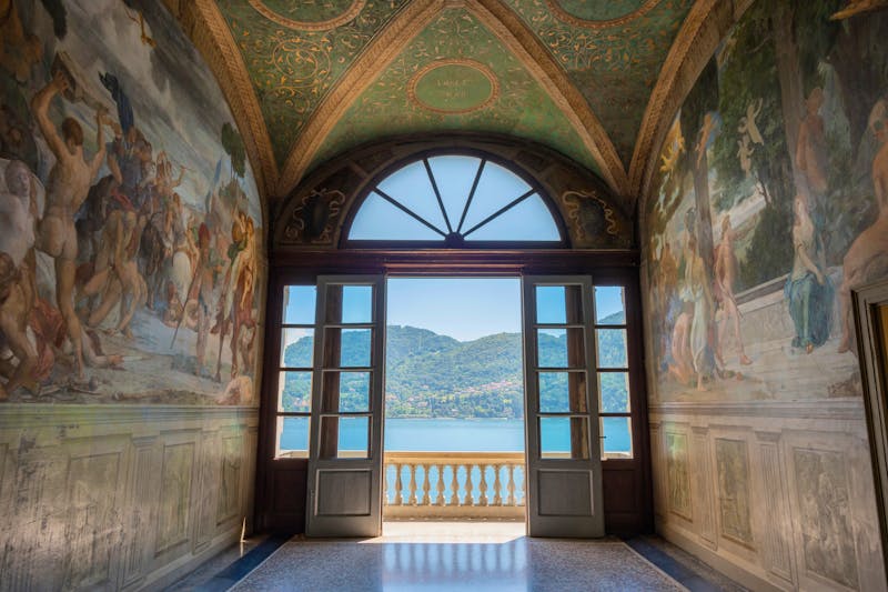 Innenaufnahme in der Villa Carlotta am Comer See  - ©GISTEL - stock.adobe.com