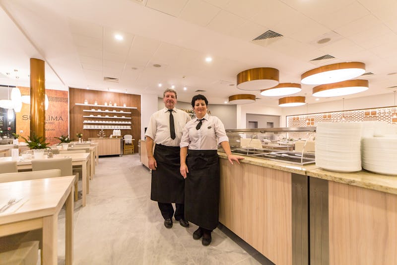 Restaurant im Hotel New Skanpol – ©IdeaSpa