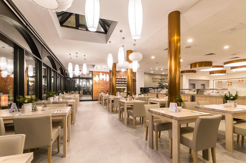 Restaurant im Hotel New Skanpol – ©IdeaSpa