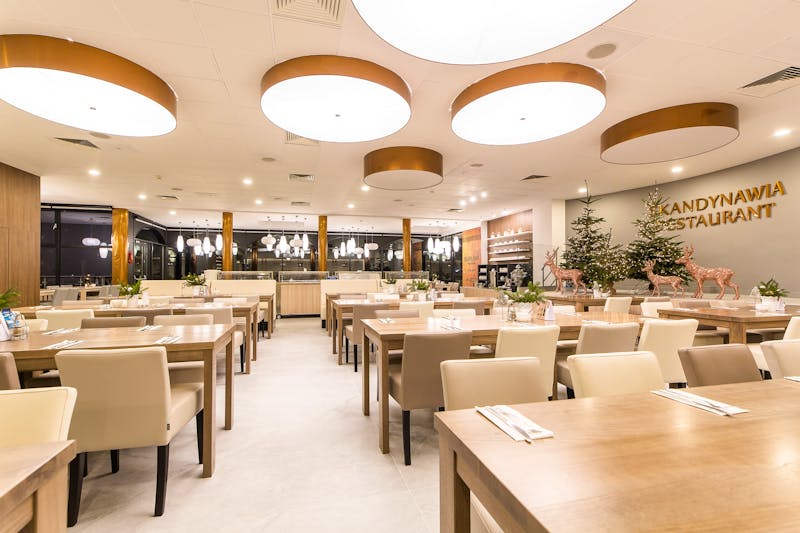 Restaurant im Hotel New Skanpol – ©IdeaSpa