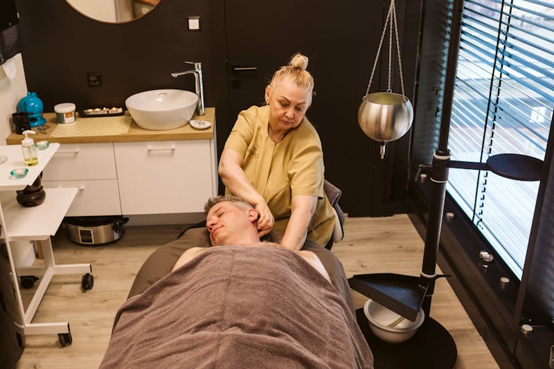 SPA-Anwendung im Hotel New Skanpol – ©IdeaSpa