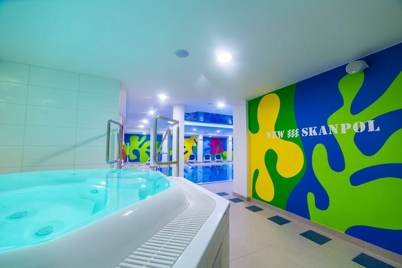 Whirlpool im Hotel New Skanpol – ©IdeaSpa