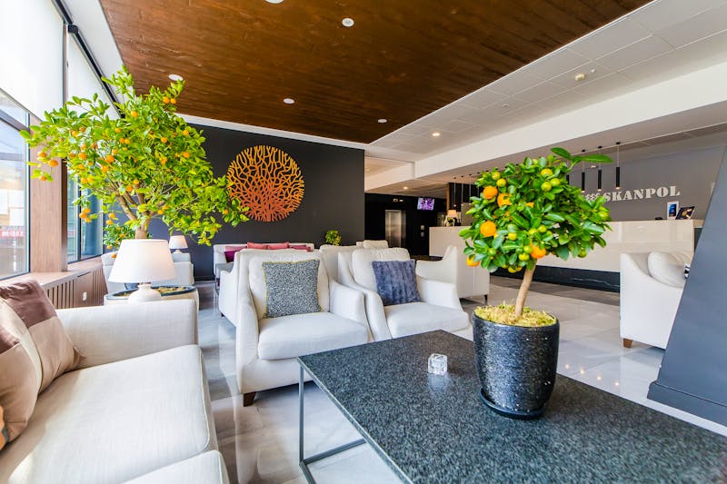 Aufenthaltsbereich im Hotel New Skanpol – ©IdeaSpa