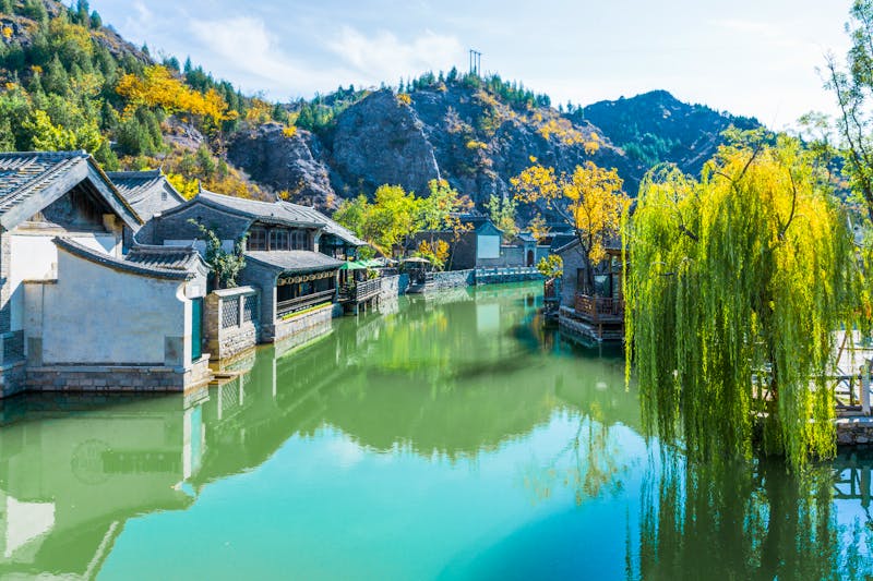 Wasserstadt Gubei in Peking, China  - ©fanjianhua - stock.adobe.com