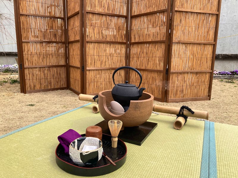 Ausstattung für japanische Teezeremonie - ©直子 岩田 - stock.adobe.com