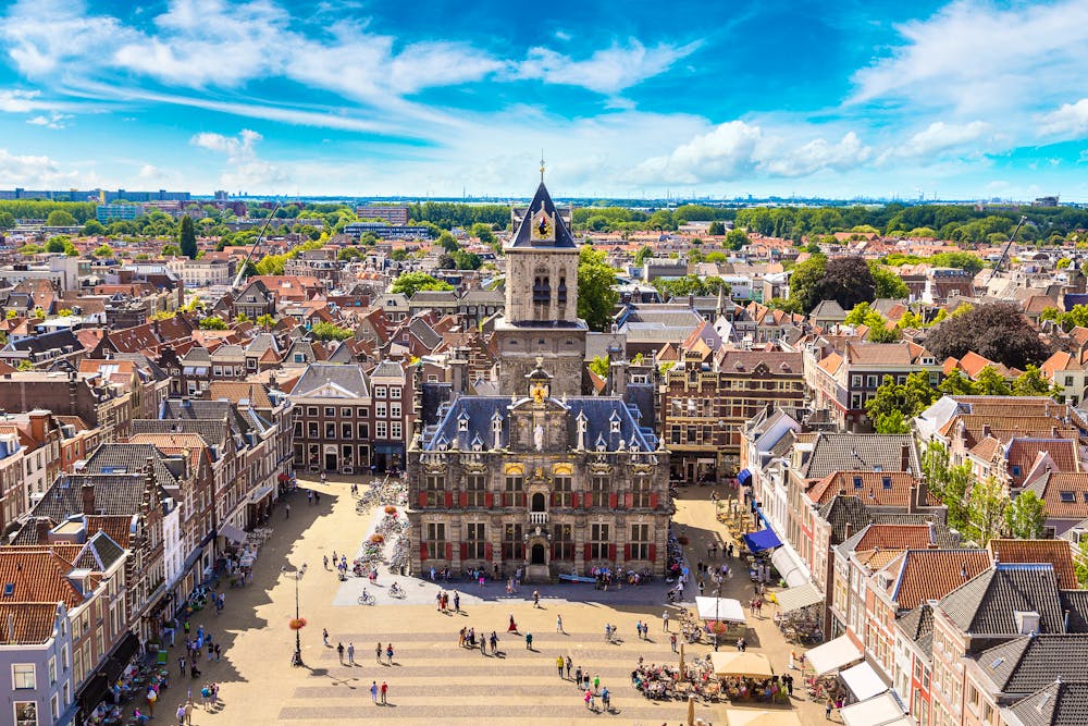 Panoramablick auf Delft &ndash; &copy; Sergii Figurnyi - stock.adobe.com