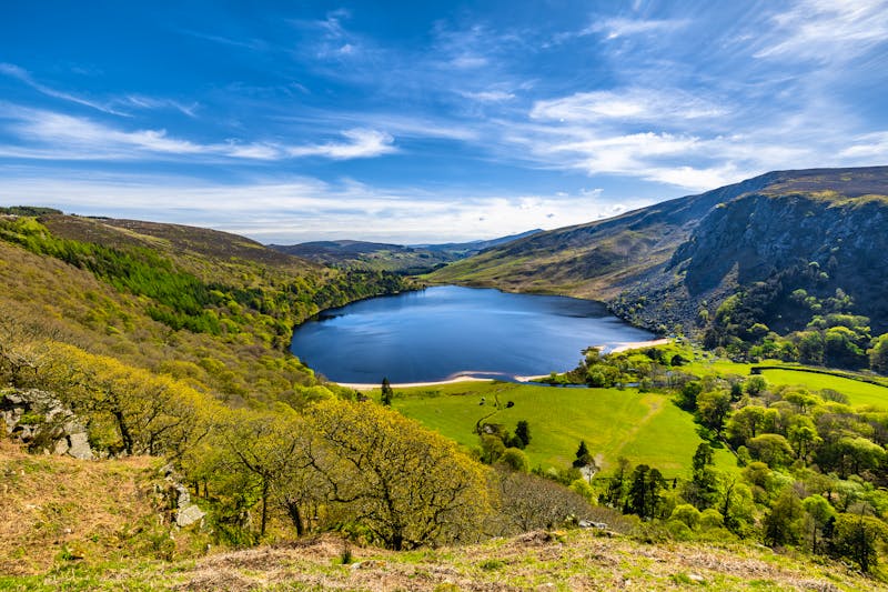 Lough Tay See in Wicklow Mountains - ©Ronin - stock.adobe.com