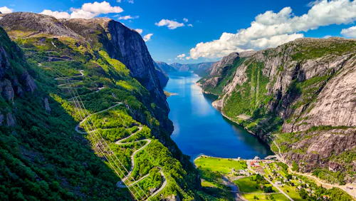 Blick auf den Lysefjord &ndash; &copy; Fokke Baarssen - stock.adobe.com