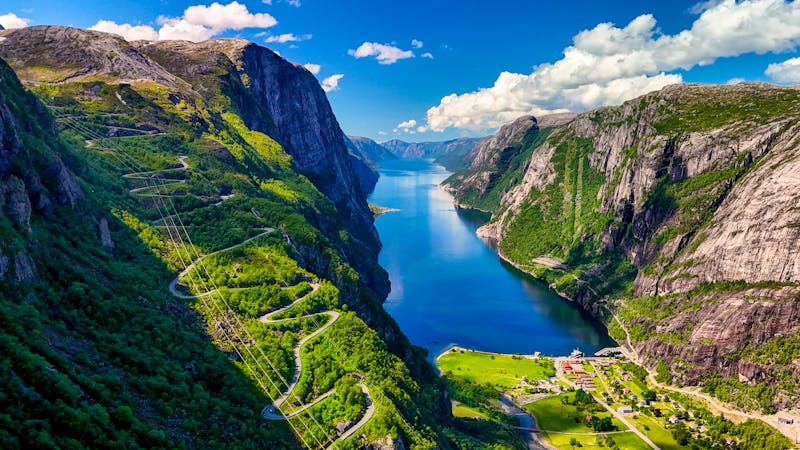 Blick auf den Lysefjord - ©Fokke Baarssen - stock.adobe.com