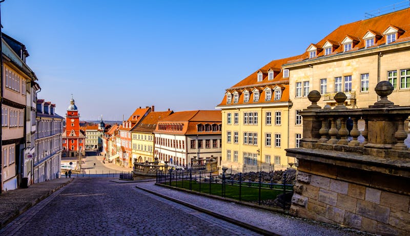In der Altstadt von Gotha in Thüringen - ©Ralph Hoppe - www.FooTToo.de