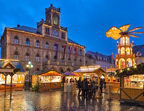 Weihnachtsmarkt in Weimar – © Mikhail Markovskiy - stock.adobe.com
