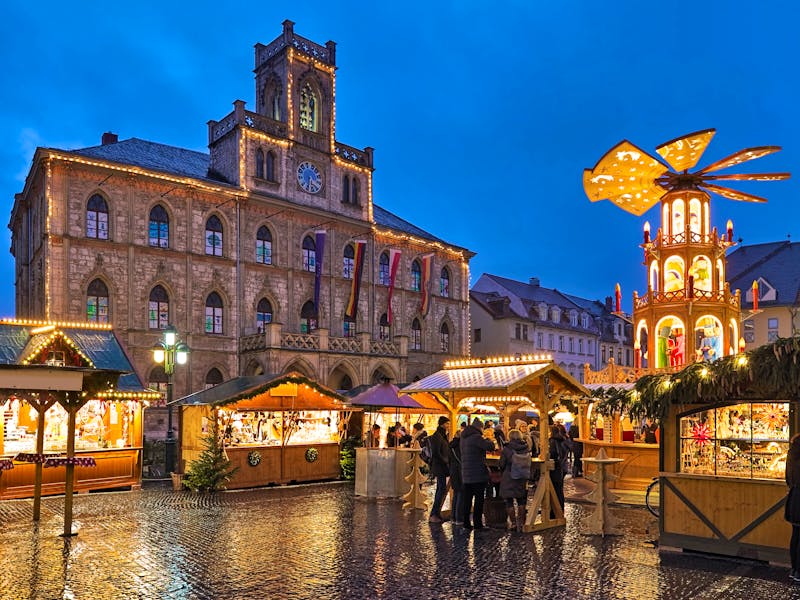 Weihnachtsmarkt in Weimar - ©Mikhail Markovskiy - stock.adobe.com