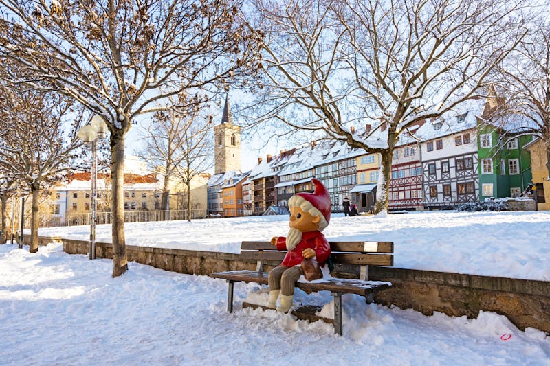 Winterstimmung in Erfurt  - ©alexbuess - stock.adobe.com