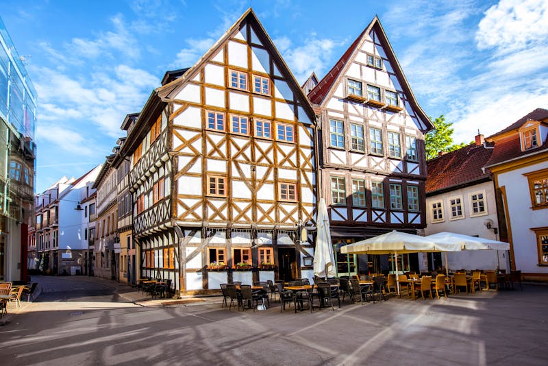 Fachwerkhäuser in der Altstadt von Erfurt - ©rh2010 - stock.adobe.com
