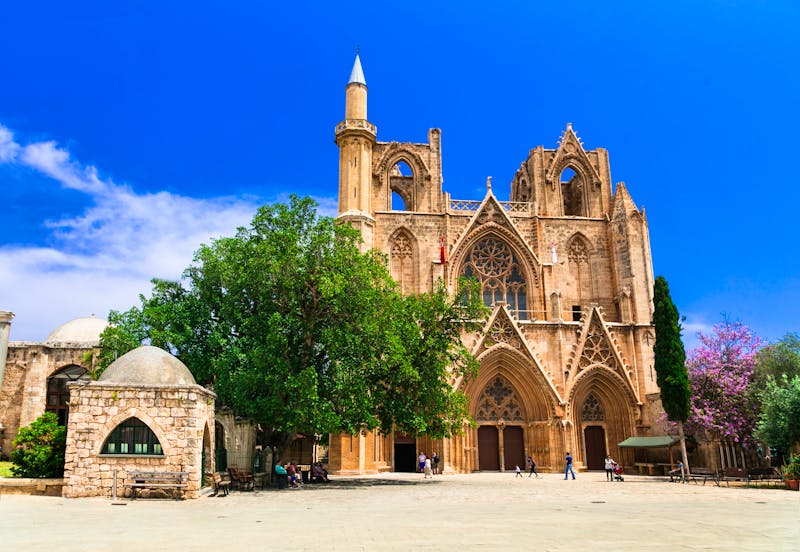 Lala Mustafa Pasha Moschee (St. Nikolaos Kirche) in Famagusta - Nord-Zypern - ©Freesurf - stock.adobe.com